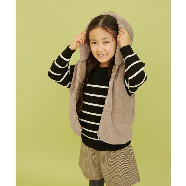 【KIDS】リンクコーデ/ボアライナー付きマウンテンパーカー[品番：RPCW0031728]｜ROPE'  PICNIC【KIDS】（ロペピクニック）のキッズファッション通販｜SHOPLIST（ショップリスト）