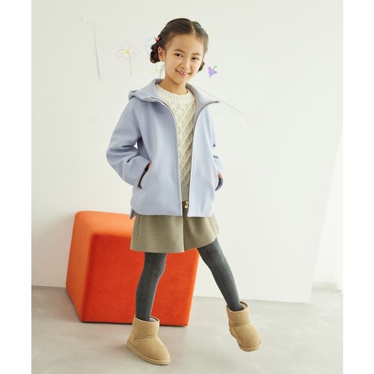 【KIDS】リンクコーデ/ジャージメルトンジップアップフーディ | ROPE' PICNIC【KIDS】 | 詳細画像20 