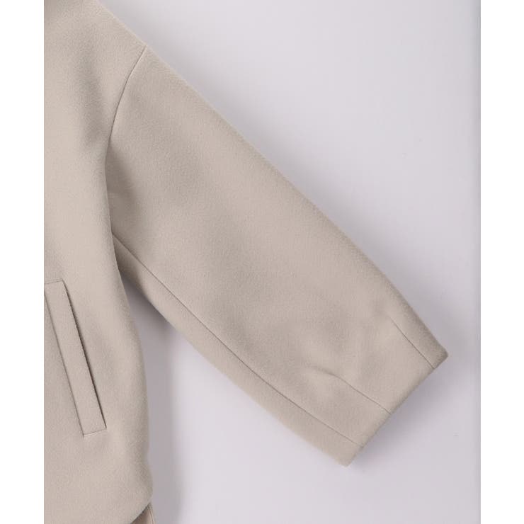 【KIDS】リンクコーデ/ジャージメルトンジップアップフーディ | ROPE' PICNIC【KIDS】 | 詳細画像4 