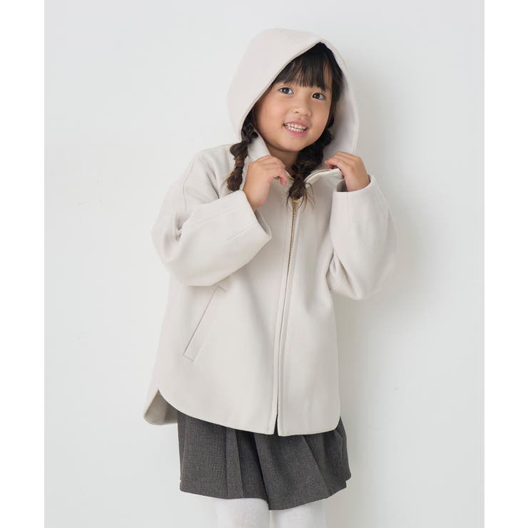 【KIDS】ジャージメルトンフード付きアウター/リンクコーデ | ROPE' PICNIC【KIDS】 | 詳細画像11 