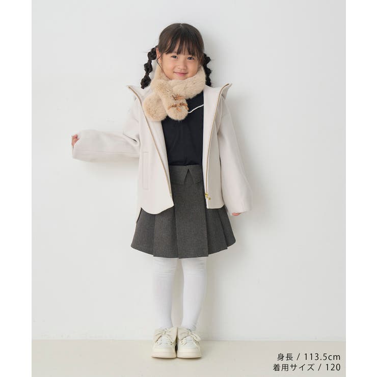 【KIDS】ジャージメルトンフード付きアウター/リンクコーデ | ROPE' PICNIC【KIDS】 | 詳細画像5 