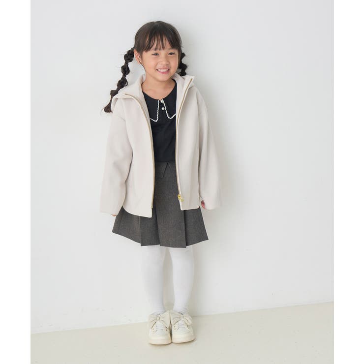 【KIDS】ジャージメルトンフード付きアウター/リンクコーデ | ROPE' PICNIC【KIDS】 | 詳細画像7 