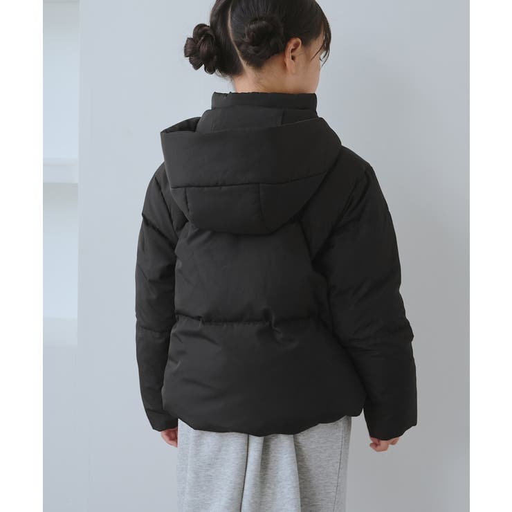 GREEN DOWN MINOTECHフード取り外しショートダウン | ROPE' PICNIC【KIDS】 | 詳細画像10 