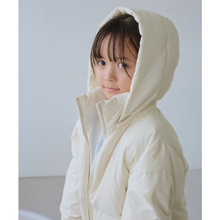 GREEN DOWN MINOTECHフード取り外しショートダウン | ROPE' PICNIC【KIDS】 | 詳細画像17 