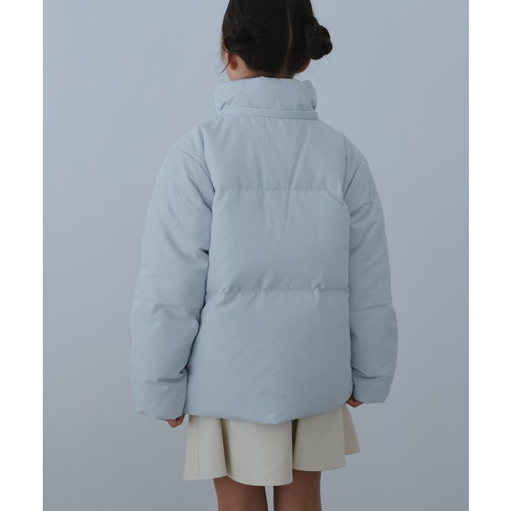 GREEN DOWN MINOTECHフード取り外しショートダウン | ROPE' PICNIC【KIDS】 | 詳細画像27 