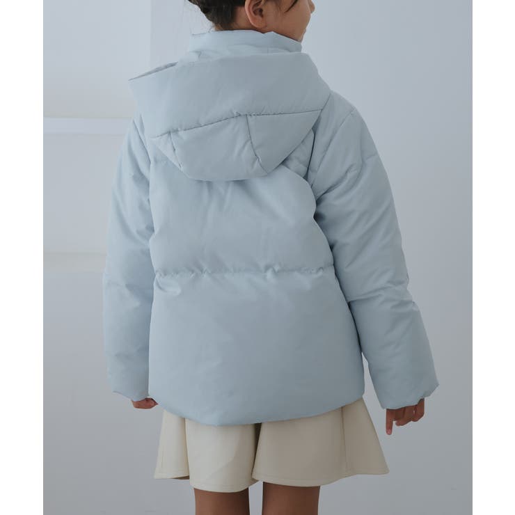 GREEN DOWN MINOTECHフード取り外しショートダウン | ROPE' PICNIC【KIDS】 | 詳細画像31 