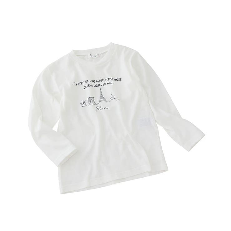 Kids 線画プリントベーシックロングtシャツ 品番 Rpcw Rope Picnic ロペピクニック のキッズ ファッション通販 Shoplist ショップリスト