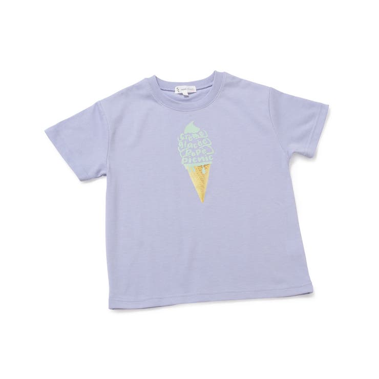 KIDS】アイスクリームロゴプリントTシャツ[品番：RPCW0013430]｜ROPE 