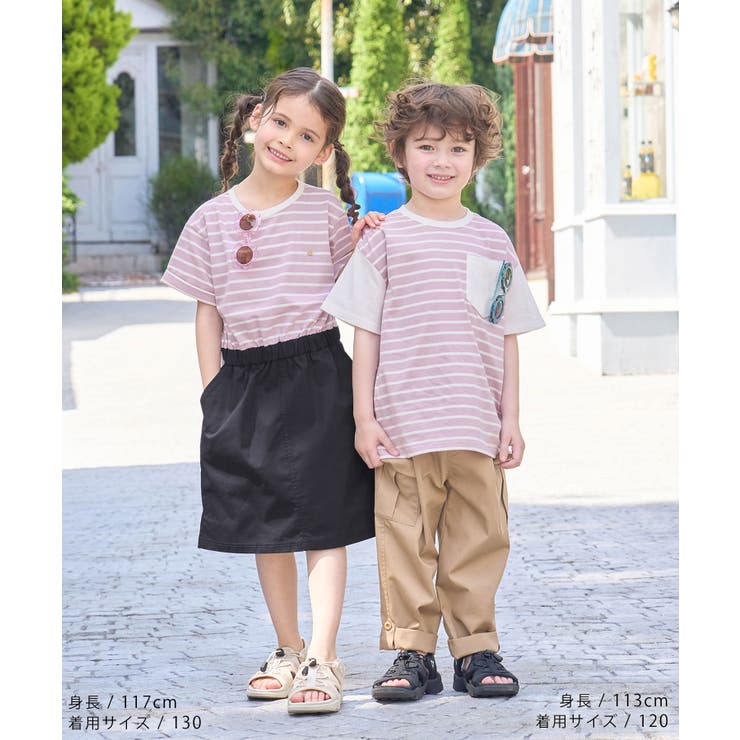 【KIDS】リンクコーデ/カラーボーダーアソートTシャツ | ROPE' PICNIC【KIDS】 | 詳細画像5 