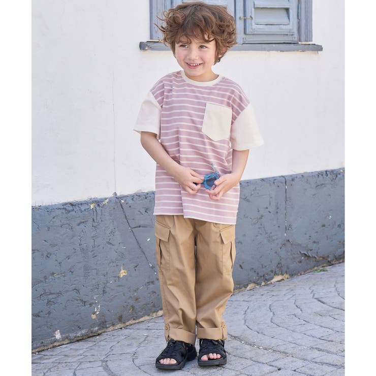【KIDS】リンクコーデ/カラーボーダーアソートTシャツ | ROPE' PICNIC【KIDS】 | 詳細画像7 
