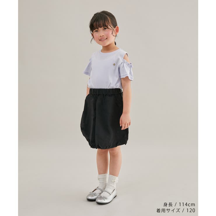 【KIDS】肩あきフリルハーフスリーブTシャツ | ROPE' PICNIC【KIDS】 | 詳細画像7 