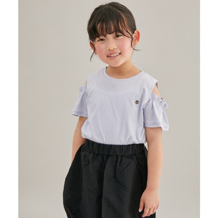 【KIDS】肩あきフリルハーフスリーブTシャツ | ROPE' PICNIC【KIDS】 | 詳細画像8 