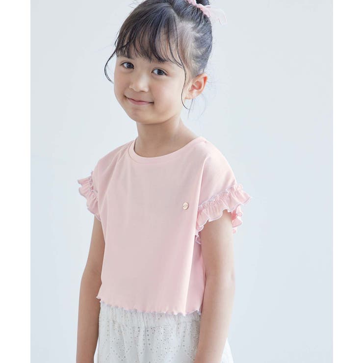 Tシャツ・カットソー TheOpen Product ROSE BABY TEE 4BFT210 TheOpen Product ROSE BABY TEE 4BFT210 トップス