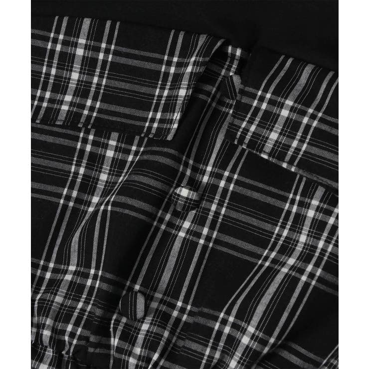 【KIDS】レイヤード風チェックドッキングチュニック/セットアップ対応 | ROPE' PICNIC【KIDS】 | 詳細画像18 