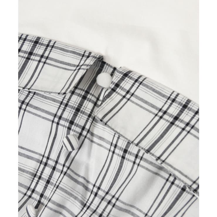 【KIDS】レイヤード風チェックドッキングチュニック/セットアップ対応 | ROPE' PICNIC【KIDS】 | 詳細画像20 