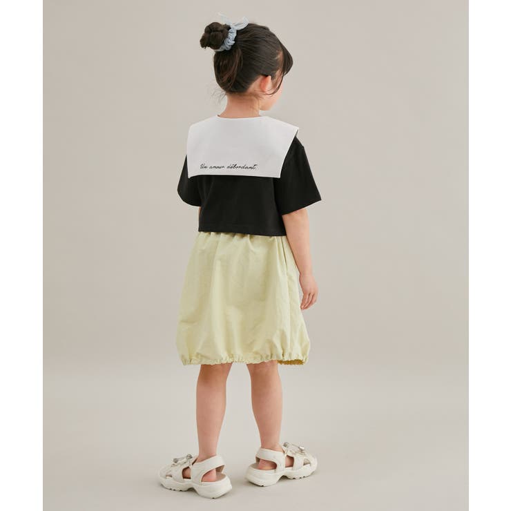 【KIDS】セーラーカラークロップドプルオーバー/接触冷感 | ROPE' PICNIC【KIDS】 | 詳細画像8 