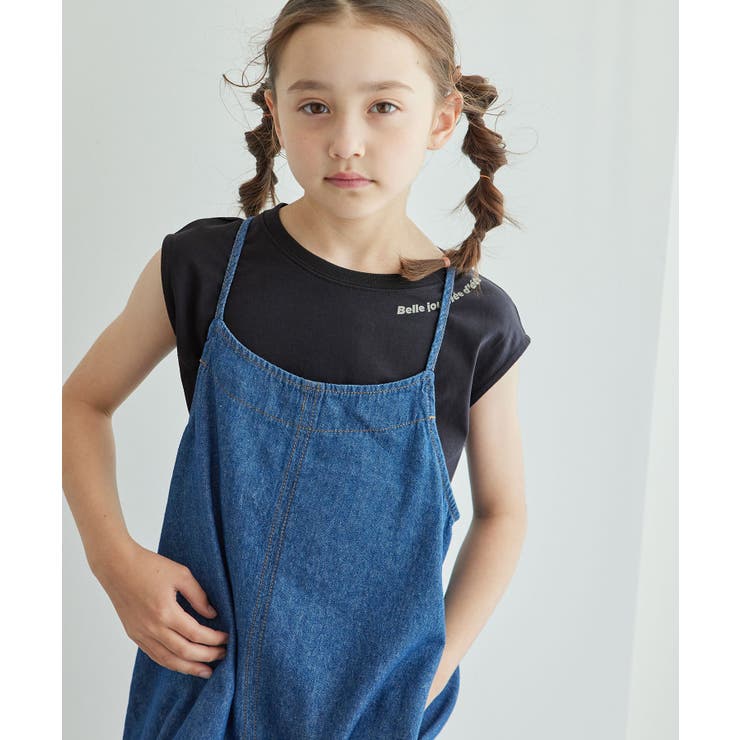 チャコール(06) | 【KIDS】UNISEXゆるっとタンクトップ/接触冷感 | ROPE' PICNIC【KIDS】