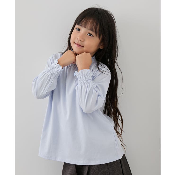 【KIDS】スタンドフリルシャーリングカットソートップス | ROPE' PICNIC【KIDS】 | 詳細画像5 