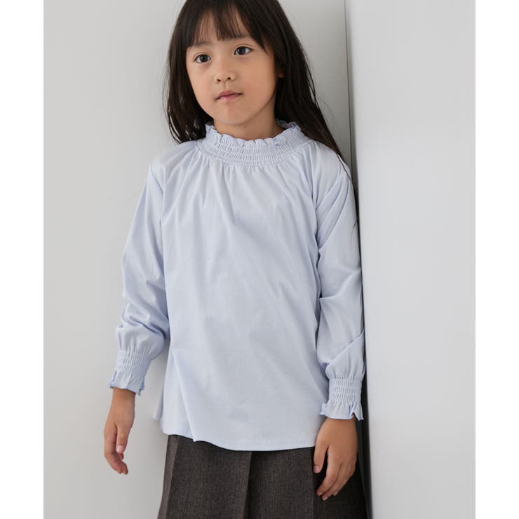 【KIDS】スタンドフリルシャーリングカットソートップス | ROPE' PICNIC【KIDS】 | 詳細画像6 