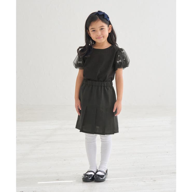 【KIDS】リボンスリーブトップス | ROPE' PICNIC【KIDS】 | 詳細画像2 