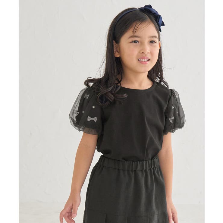 【KIDS】リボンスリーブトップス | ROPE' PICNIC【KIDS】 | 詳細画像5 
