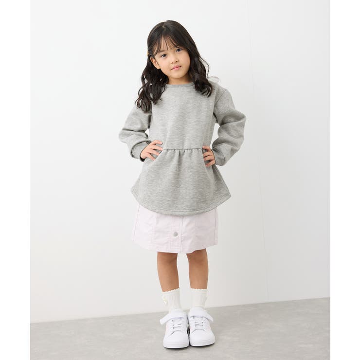 【KIDS】裏起毛ペプラムトップス | ROPE' PICNIC【KIDS】 | 詳細画像3 