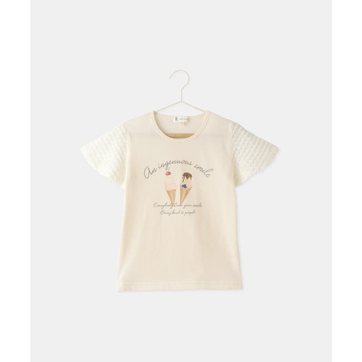 【KIDS/キッズ】アイスプリント袖ジャガードトップス | ROPE' PICNIC【KIDS】 | 詳細画像19 