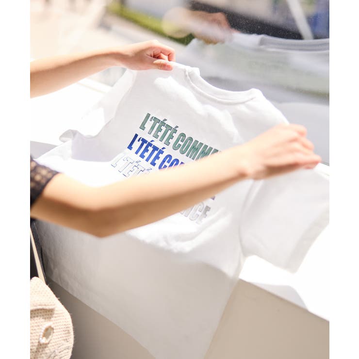 【KIDS/キッズ】【接触冷感】水で色が変わるバックロゴプリントトップス | ROPE' PICNIC【KIDS】 | 詳細画像8 