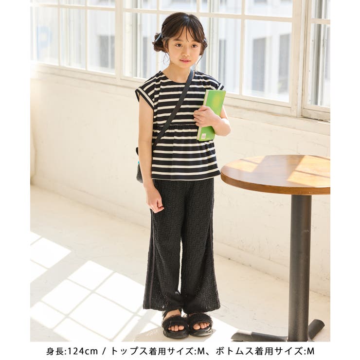 【KIDS/キッズ】ボーダーチュニックトップス | ROPE' PICNIC【KIDS】 | 詳細画像3 