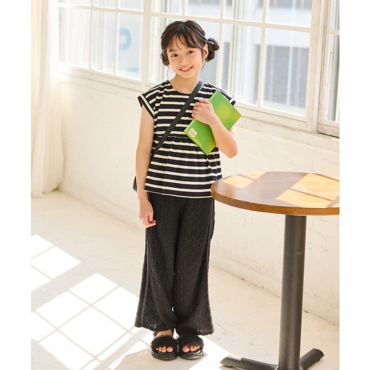 【KIDS/キッズ】ボーダーチュニックトップス | ROPE' PICNIC【KIDS】 | 詳細画像4 