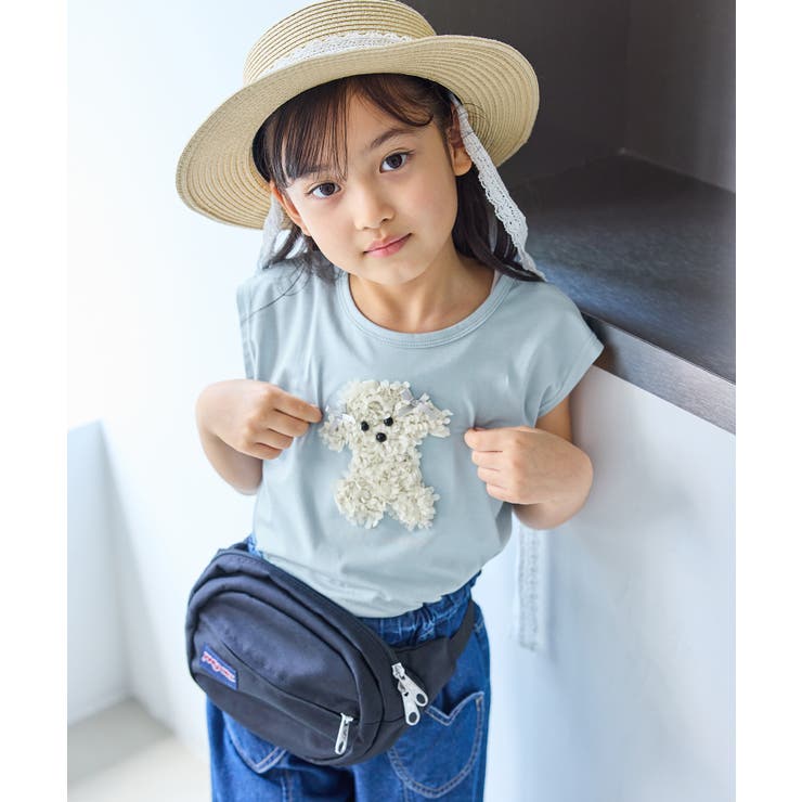 【KIDS/キッズ】プードルモチーフTシャツ/接触冷感 | ROPE' PICNIC【KIDS】 | 詳細画像1 