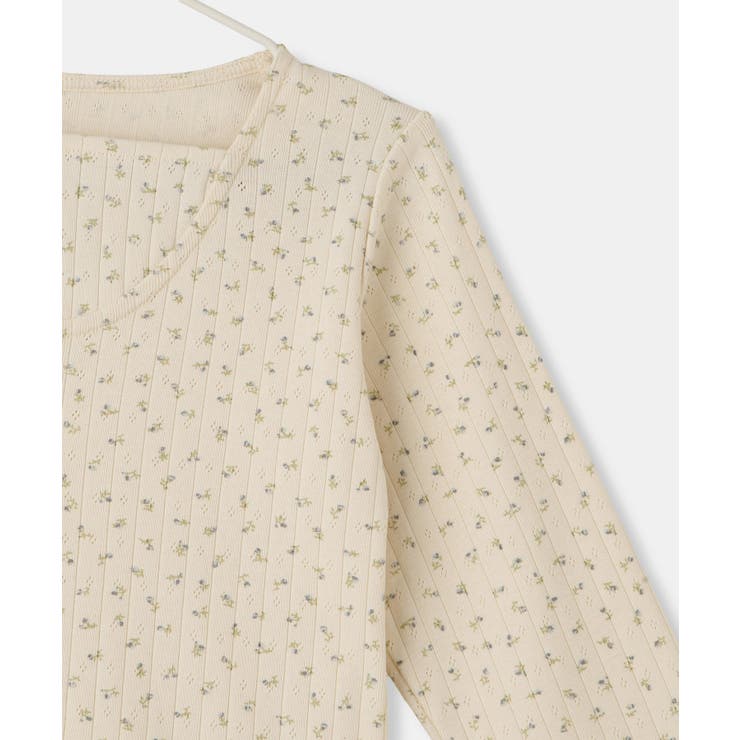 【KIDS/キッズ】プチフラワーレイヤード風プルオーバー | ROPE' PICNIC【KIDS】 | 詳細画像15 