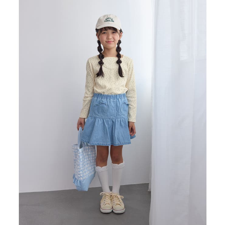 【KIDS/キッズ】プチフラワーレイヤード風プルオーバー | ROPE' PICNIC【KIDS】 | 詳細画像6 