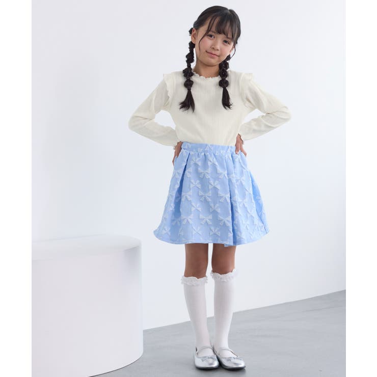 【KIDS/キッズ】プチフリルカットソートップス | ROPE' PICNIC【KIDS】 | 詳細画像7 