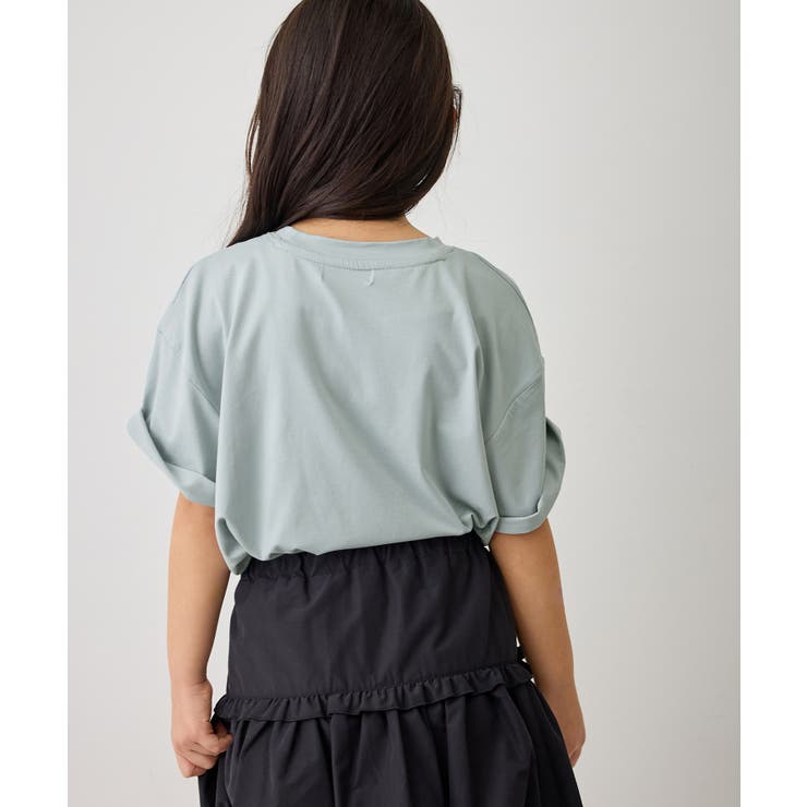 【KIDS/キッズ】ロゴオーバーサイズTシャツ/接触冷感 | ROPE' PICNIC【KIDS】 | 詳細画像10 