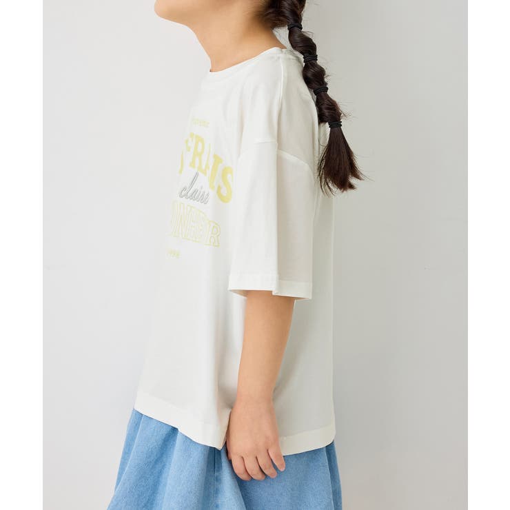 【KIDS/キッズ】ロゴオーバーサイズTシャツ/接触冷感 | ROPE' PICNIC【KIDS】 | 詳細画像12 