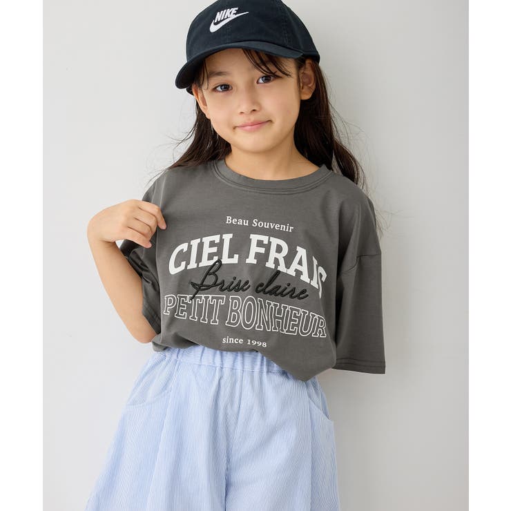 【KIDS/キッズ】ロゴオーバーサイズTシャツ/接触冷感 | ROPE' PICNIC【KIDS】 | 詳細画像3 
