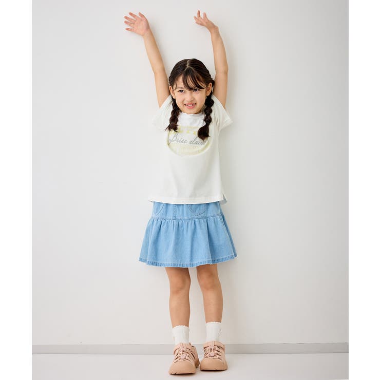 【KIDS/キッズ】ロゴオーバーサイズTシャツ/接触冷感 | ROPE' PICNIC【KIDS】 | 詳細画像5 