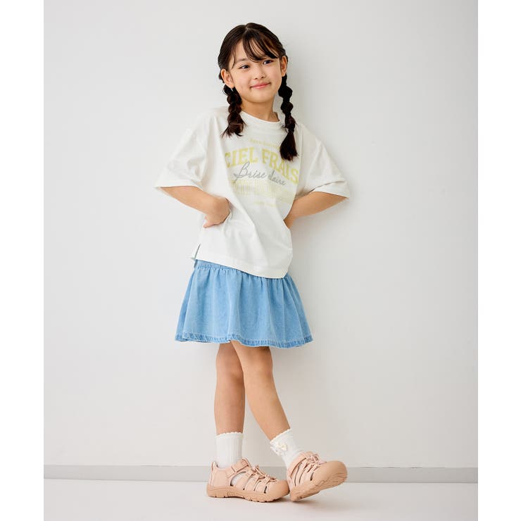 【KIDS/キッズ】ロゴオーバーサイズTシャツ/接触冷感 | ROPE' PICNIC【KIDS】 | 詳細画像6 