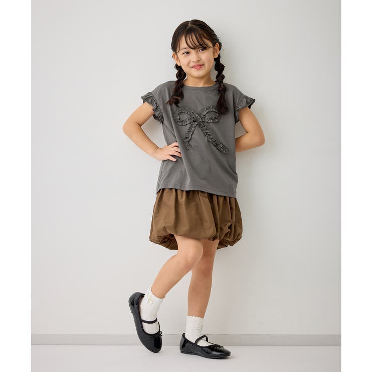 【KIDS/キッズ】フリルリボンTシャツ/接触冷感 | ROPE' PICNIC【KIDS】 | 詳細画像3 
