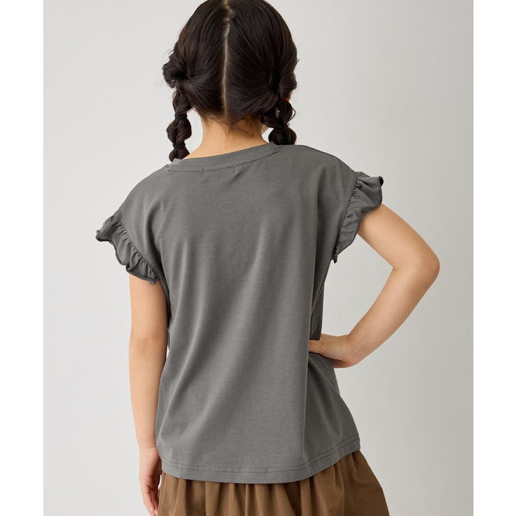 【KIDS/キッズ】フリルリボンTシャツ/接触冷感 | ROPE' PICNIC【KIDS】 | 詳細画像5 