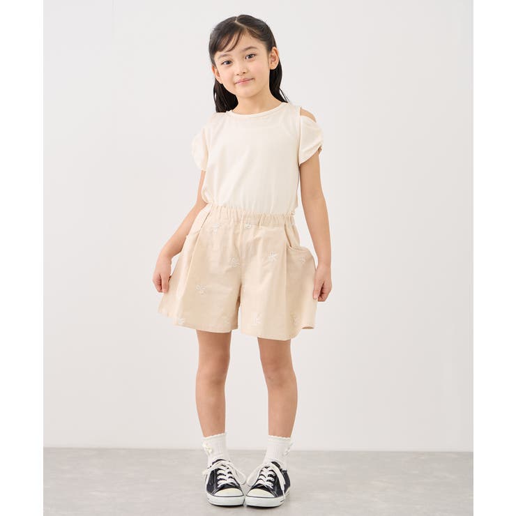 【KIDS/キッズ】肩あきリボンTシャツ/接触冷感 | ROPE' PICNIC【KIDS】 | 詳細画像14 
