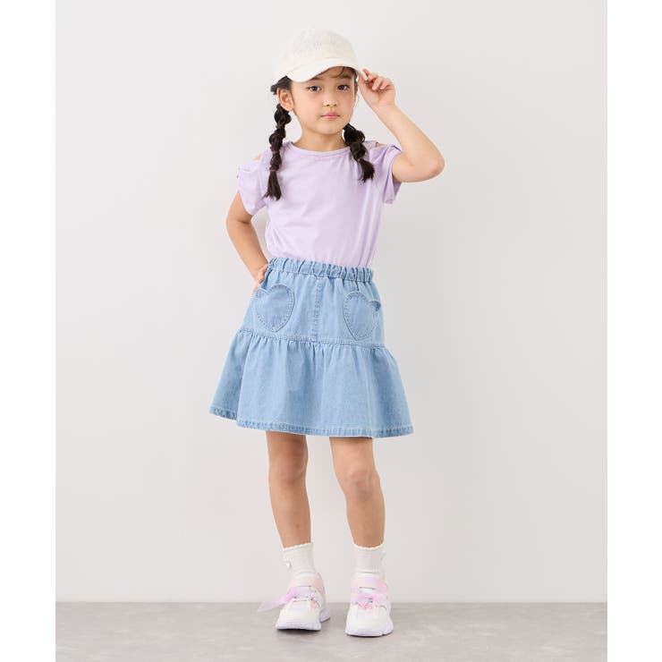 【KIDS/キッズ】肩あきリボンTシャツ/接触冷感 | ROPE' PICNIC【KIDS】 | 詳細画像16 