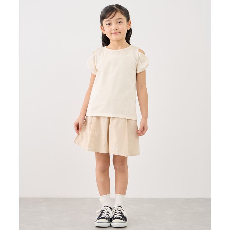 【KIDS/キッズ】肩あきリボンTシャツ/接触冷感 | ROPE' PICNIC【KIDS】 | 詳細画像8 