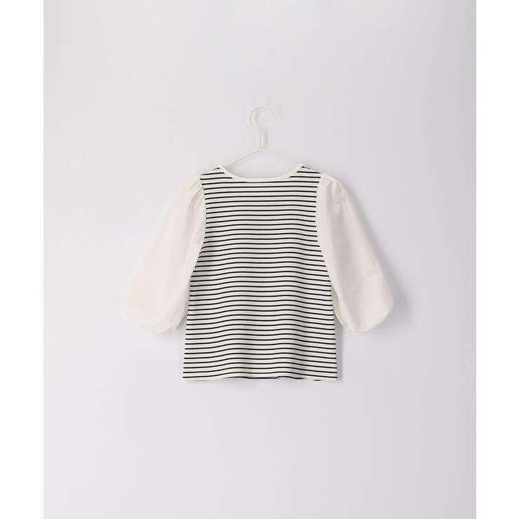 【KIDS】リンクコーデ/異素材袖ポンチトップス | ROPE' PICNIC【KIDS】 | 詳細画像10 