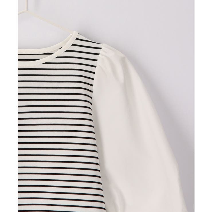 【KIDS】リンクコーデ/異素材袖ポンチトップス | ROPE' PICNIC【KIDS】 | 詳細画像12 