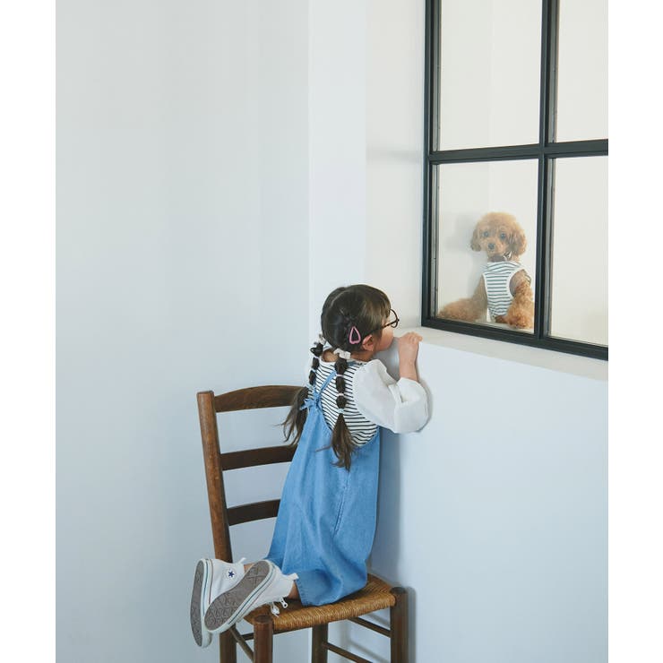 【KIDS】リンクコーデ/異素材袖ポンチトップス | ROPE' PICNIC【KIDS】 | 詳細画像20 