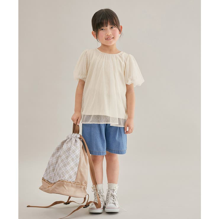 【KIDS】チュールカットトップス | ROPE' PICNIC【KIDS】 | 詳細画像9 