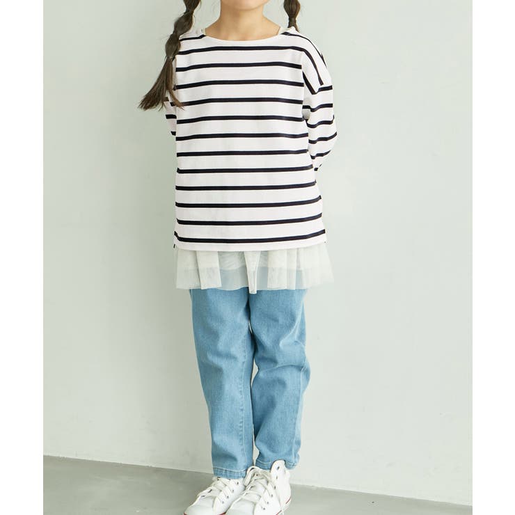 【KIDS】ボーダーカットトップス/リンクコーデ | ROPE' PICNIC【KIDS】 | 詳細画像3 