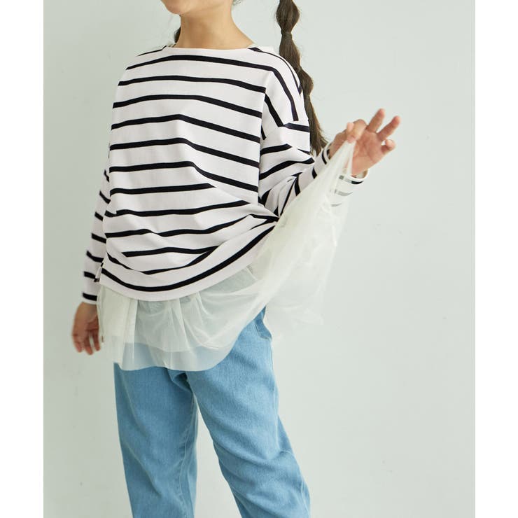 【KIDS】ボーダーカットトップス/リンクコーデ | ROPE' PICNIC【KIDS】 | 詳細画像5 